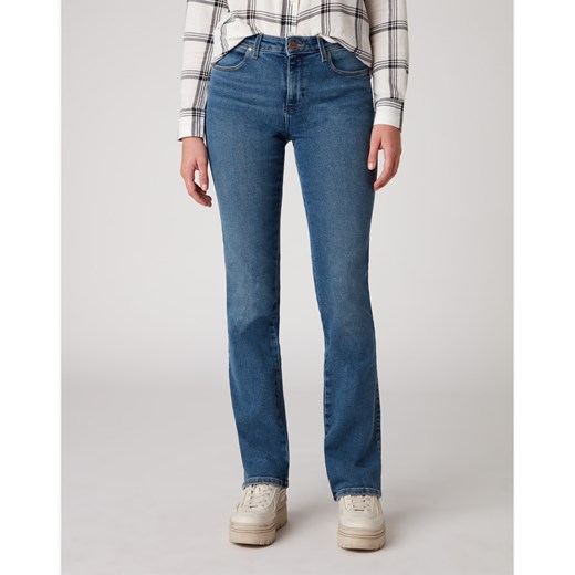 SPODNIE DAMSKIE WRANGLER BOOTCUT MADAGASKAR W28BTX10A 112128237 ze sklepu YouNeedit.pl w kategorii Jeansy damskie - zdjęcie 180297545