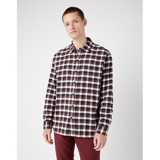 WRANGLER 1 PKT SHIRT MĘSKA KOSZULA MATERIAŁOWA W KRATKĘ KRATA DŁUGI RĘKAW W5D6LAH45 ze sklepu YouNeedit.pl w kategorii Koszule męskie - zdjęcie 180297688