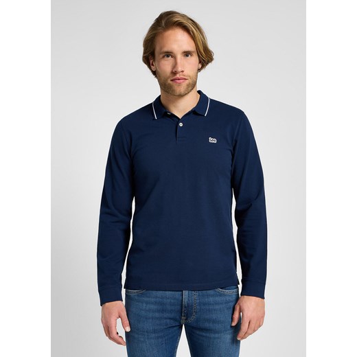 LEE MĘSKA KOSZULKA LS PIQUE POLO MOOD INDIGO 112355666 L61V014445 Lee S YouNeedit.pl