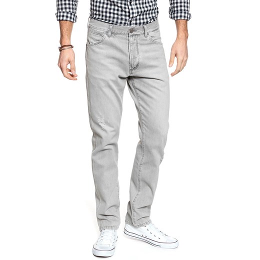 WRANGLER SPODNIE MĘSKIE SLIDER ICY GREY W18RRJ28C 112127392 ze sklepu YouNeedit.pl w kategorii Jeansy męskie - zdjęcie 180297845