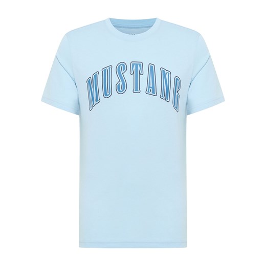 MUSTANG Austin Męski T-shirt Koszulka Nadruk Logo Angel Falls 1014927 5283 ze sklepu YouNeedit.pl w kategorii T-shirty męskie - zdjęcie 180298395