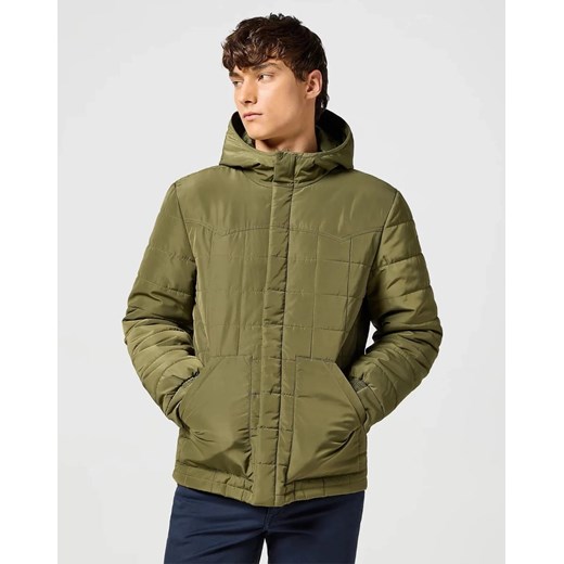 WRANGLER MESKA KURTKA TRANSITIONAL PUFFER IVY GREEN 112357207 W4E2016396 ze sklepu YouNeedit.pl w kategorii Kurtki męskie - zdjęcie 180298517