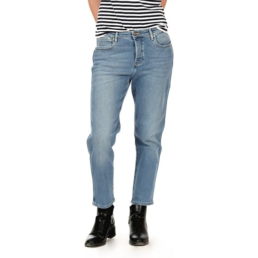WRANGLER CROPPED STRAIGHT DAMSKIE SPODNIE JEANSOWE JEANSY DŻINS BLUE JEANS BABY W2297095Y ze sklepu YouNeedit.pl w kategorii Jeansy damskie - zdjęcie 180298897