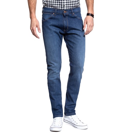 SPODNIE MĘSKIE WRANGLER BRYSON BLUEPRINT W14XPQ74Q 112126730 ze sklepu YouNeedit.pl w kategorii Jeansy męskie - zdjęcie 180299047