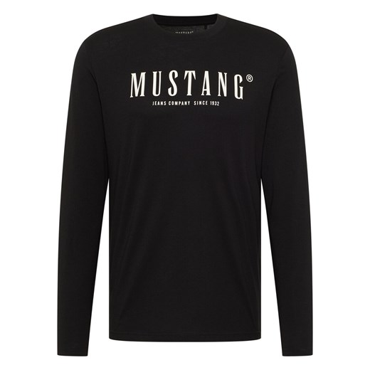 MĘSKA KOSZULKA Longsleeve MUSTANG Asheville Black 1016288 4142 ze sklepu YouNeedit.pl w kategorii T-shirty męskie - zdjęcie 180299106