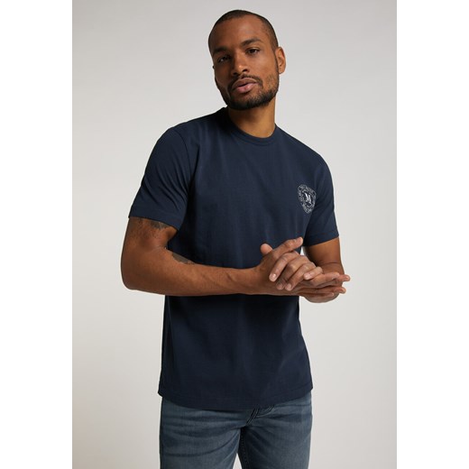 Męski T-shirt MUSTANG Alex C Print Outer Space 1012139 5330 Mustang S YouNeedit.pl