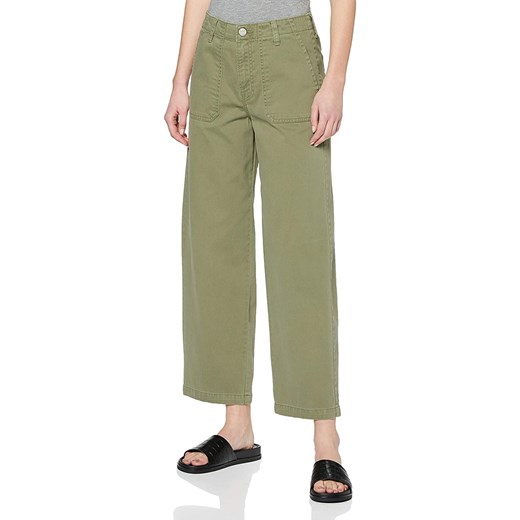 SPODNIE DAMSKIE LEE WIDE LEG LICHEN GREEN L31ULD82 112107306 ze sklepu YouNeedit.pl w kategorii Spodnie damskie - zdjęcie 180299645