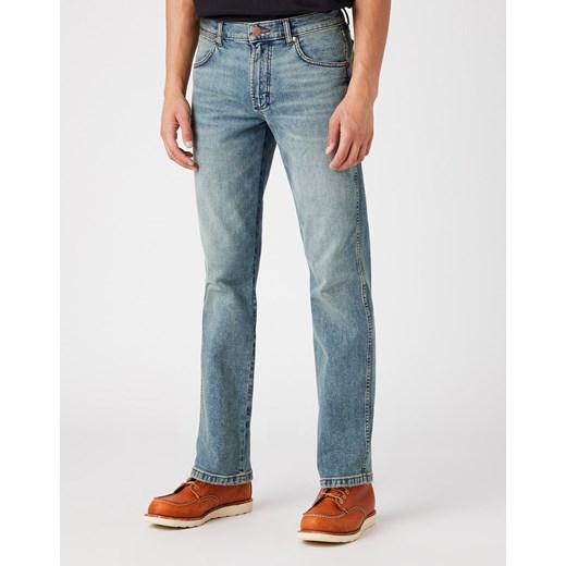 WRANGLER TEXAS MĘSKIE SPODNIE JEANSOWE GRID INDIGO W1215929Y 112145766 ze sklepu YouNeedit.pl w kategorii Jeansy męskie - zdjęcie 180299676