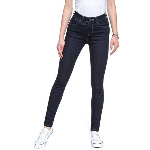 WRANGLER HIGH RISE SKINNY RINSEWASH W27HLU023 112128102 ze sklepu YouNeedit.pl w kategorii Jeansy damskie - zdjęcie 180299706