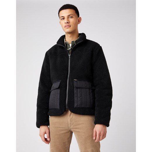 MĘSKA KURTKA PRZEJŚCIOWA WRANGLER WESTERN LINER BLACK W4F4YA100 112141368 ze sklepu YouNeedit.pl w kategorii Kurtki męskie - zdjęcie 180300205