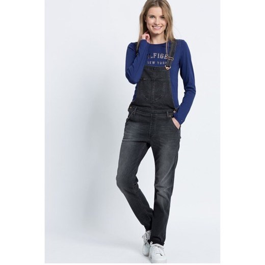 LEE BIB LOGGER DAMSKIE OGRODNICZKI JEANSOWE GREY L39AYGKO ze sklepu YouNeedit.pl w kategorii Jeansy damskie - zdjęcie 180300375