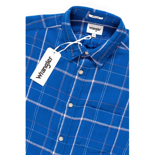 KOSZULA WRANGLER SS 1PKT SHIRT TURKISH SEA W5860B886 112129498 Wrangler S YouNeedit.pl