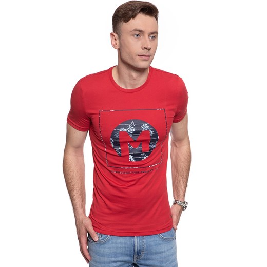 MĘSKI T-SHIRT MUSTANG Aaron C Print 1009910 8347 ze sklepu YouNeedit.pl w kategorii T-shirty męskie - zdjęcie 180300576