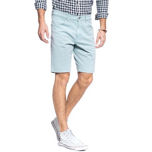 MĘSKIE SZORTY JEANSOWE WRANGLER 5 POCKET SHORT MIST BLUE W14CKD078 112126595 Wrangler W32 YouNeedit.pl