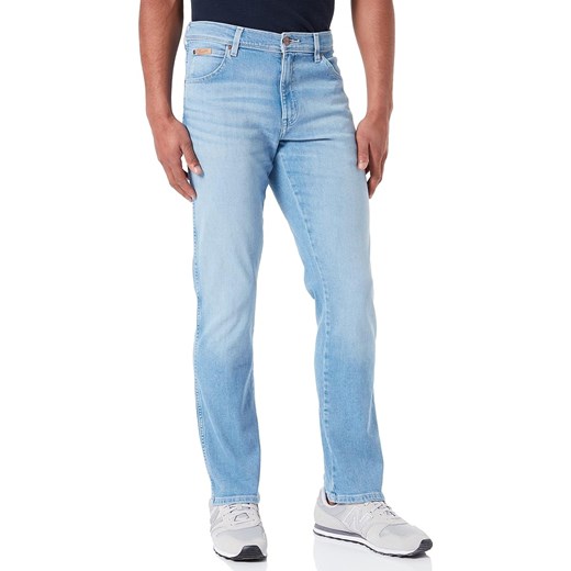 WRANGLER TEXAS SLIM MĘSKIE SPODNIE JEANSOWE JEANS STARLITE W12SYJZ86 112331141 ze sklepu YouNeedit.pl w kategorii Jeansy męskie - zdjęcie 180300665