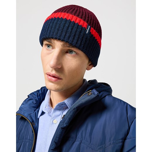 WRANGLER MĘSKA CZAPKA ZIMOWA SIGN OFF BEANIE DAHLIA 112356869 W0M9016299 ze sklepu YouNeedit.pl w kategorii Czapki zimowe męskie - zdjęcie 180300677