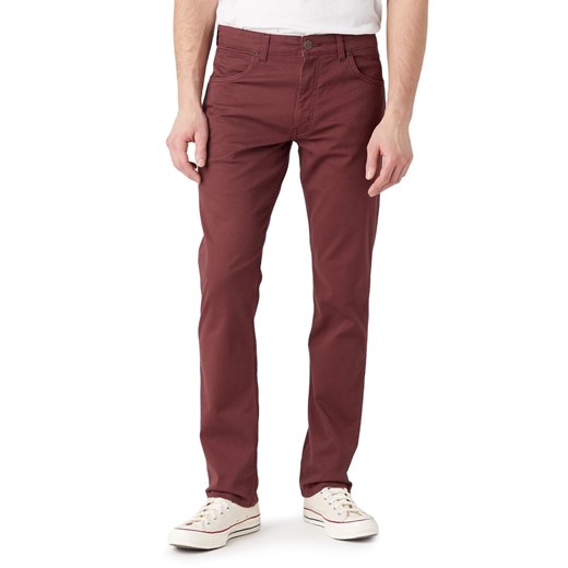 WRANGLER MĘSKIE SPODNIE MATERIAŁOWE GREENSBORO DAHLIA 112341468 W15Q016299 ze sklepu YouNeedit.pl w kategorii Spodnie męskie - zdjęcie 180300779