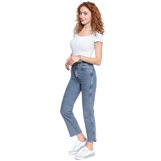 WRANGLER CROP RETRO-STRAIGHT DAMSKIE SPODNIE SUNSET BLUE W27YGF26R 112128214 Wrangler W28 L32 YouNeedit.pl