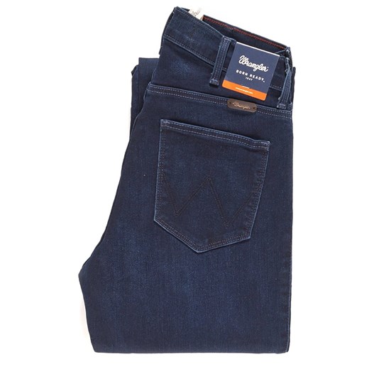WRANGLER HIGH SLIM TRUE DARK W27GBV78Z ze sklepu YouNeedit.pl w kategorii Jeansy damskie - zdjęcie 180300919