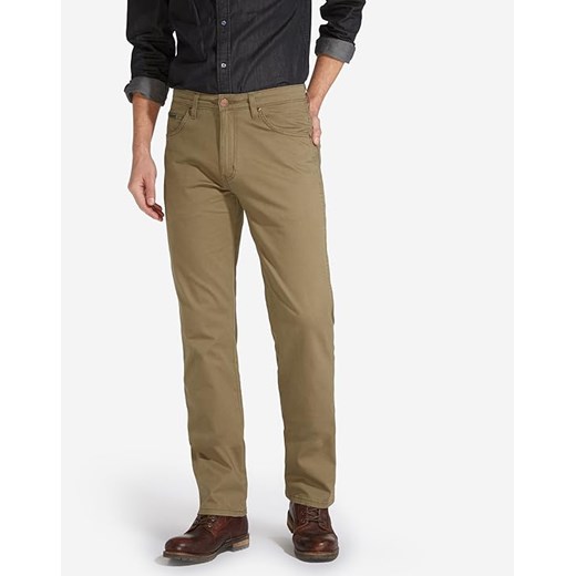 WRANGLER ARIZONA STRETCH ARMY MĘSKIE SPODNIE MATERIAŁOWE GREY WASH W12OP880L Wrangler W32 L34 YouNeedit.pl