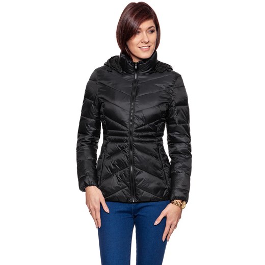 DAMSKA KURTKA ZIMOWA WRANGLER SHORT PUFFER BLACK W4124V501 112128755 ze sklepu YouNeedit.pl w kategorii Kurtki damskie - zdjęcie 180301196