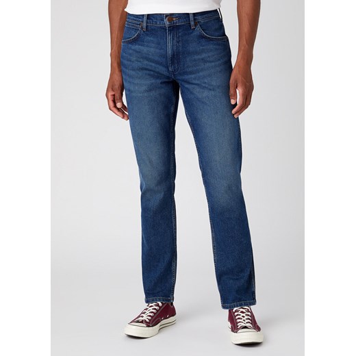 WRANGLER MĘSKIE SPODNIE JEANSOWE WRANGLER GREENSBORO BLUE ARCADE W15QYL31Q 112145844 ze sklepu YouNeedit.pl w kategorii Jeansy męskie - zdjęcie 180301209