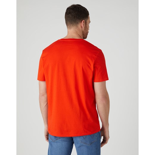 T-shirt męski Wrangler z krótkim rękawem młodzieżowy 