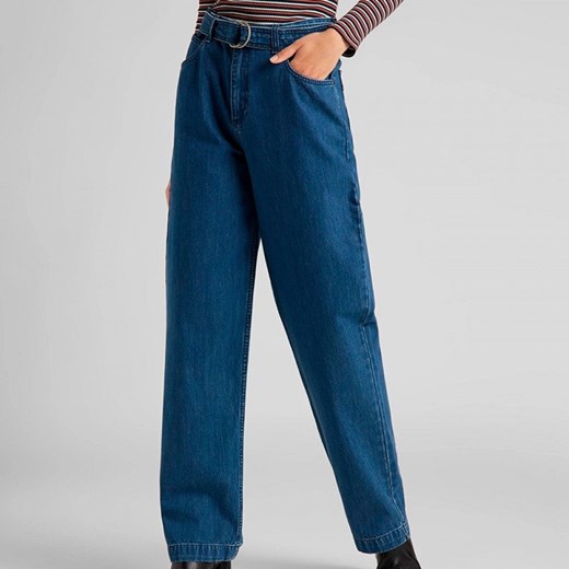 LEE BELTED HIGH WAIST STRAIGHT DAMSKIE SPODNIE JEANSOWE L30ZKEGT 112106903 ze sklepu YouNeedit.pl w kategorii Jeansy damskie - zdjęcie 180301438