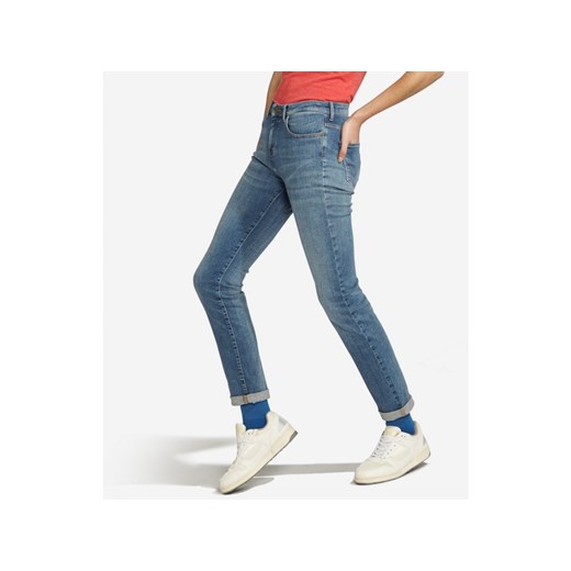 DAMSKIE SPODNIE JEANSOWE WRANGLER HIGH SLIM OUT RUN W27GSP212 112128058 Wrangler W28 L32 YouNeedit.pl