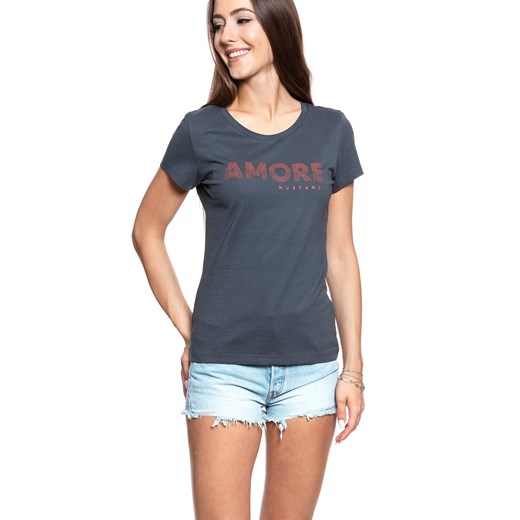 MUSTANG T SHIRT DAMSKI Alexia C Print 1008972 4085 Mustang S YouNeedit.pl
