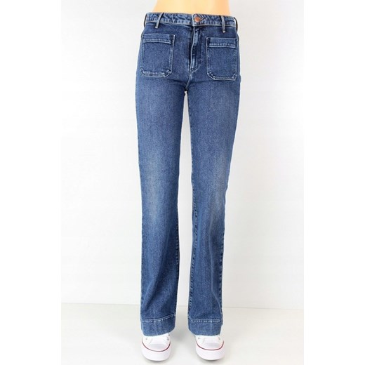 WRANGLER FLARE DAMSKIE SPODNIE JEANSOWE JEANSY W233WB065 112127858 ze sklepu YouNeedit.pl w kategorii Jeansy damskie - zdjęcie 180301968