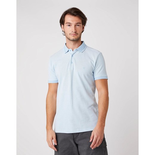 MĘSKIE POLO WRANGLER SS REFINED POLO CERULEAN BLUE W7AFKHXVT 112131336 ze sklepu YouNeedit.pl w kategorii T-shirty męskie - zdjęcie 180302288