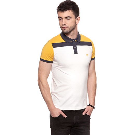 POLO WRANGLER FUNKY POLO AMBER YELLOW W7B50G3UY 112131489 ze sklepu YouNeedit.pl w kategorii T-shirty męskie - zdjęcie 180302396