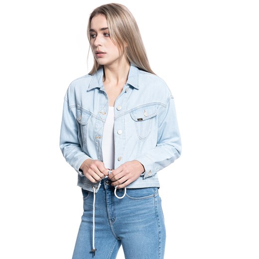 DAMSKA KURTKA JEANSOWA LEE RIDER DRAWSTRING JKT RELAXED L54LGGQB 112112791 ze sklepu YouNeedit.pl w kategorii Kurtki damskie - zdjęcie 180302675