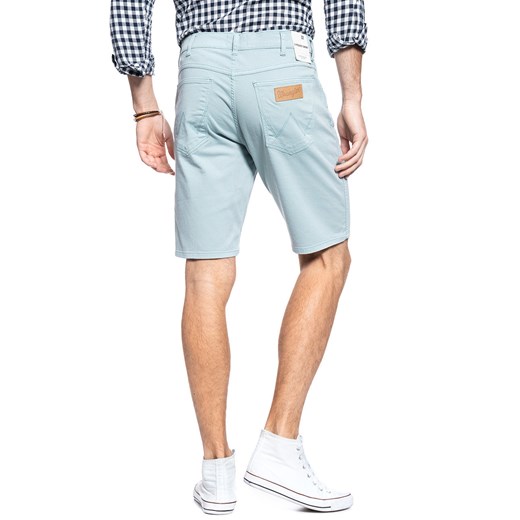 MĘSKIE SZORTY JEANSOWE WRANGLER 5 POCKET SHORT MIST BLUE W14CKD078 112126595 Wrangler W32 YouNeedit.pl