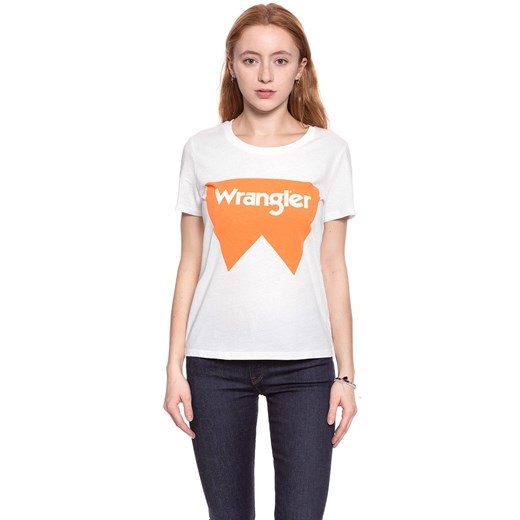 WRANGLER T SHIRT DAMSKI FESTIVAL TEE TANGERINE W7016EVUJ 112130893 ze sklepu YouNeedit.pl w kategorii Bluzki damskie - zdjęcie 180303136
