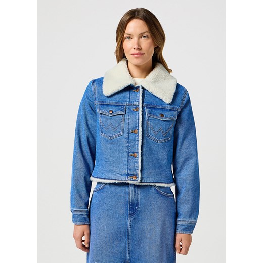 WRANGLER DAMSKA KURTKA SHERPA JACKET ONCE LOVED 112356629 W41N017501 ze sklepu YouNeedit.pl w kategorii Kurtki damskie - zdjęcie 180303248