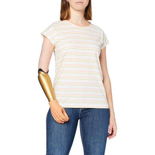 Damska Koszulka LEE CAP SLEEVE TEE LA PINK L41FJXNL 112108939 ze sklepu YouNeedit.pl w kategorii Bluzki damskie - zdjęcie 180303325