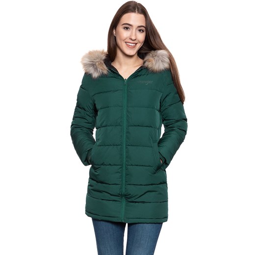DAMSKA KURTKA ZIMOWA WRANGLER LONG PUFFER PINE W4N2VJG01 112129161 ze sklepu YouNeedit.pl w kategorii Kurtki damskie - zdjęcie 180303609