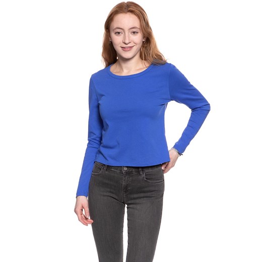 DAMSKI LONGSLEEVE WRANGLER B&Y LS CROP TEE NAUTICAL BLUE W722CF9V2 112130925 ze sklepu YouNeedit.pl w kategorii Bluzki damskie - zdjęcie 180303639