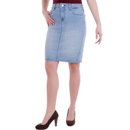 LEE PENCIL SKIRT DAMSKA SPÓDNICA JEANSOWA PALE RIDER L38GRKXS 112108203 ze sklepu YouNeedit.pl w kategorii Spódnice - zdjęcie 180303707