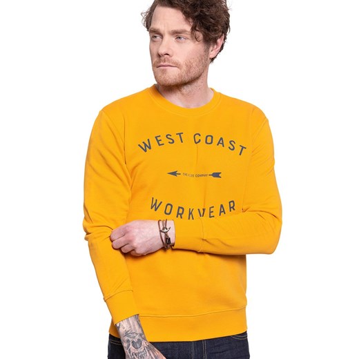LEE WORKWEAR SWS GOLDEN YELLOW L81KSPNF 112121826 ze sklepu YouNeedit.pl w kategorii Bluzy męskie - zdjęcie 180303988