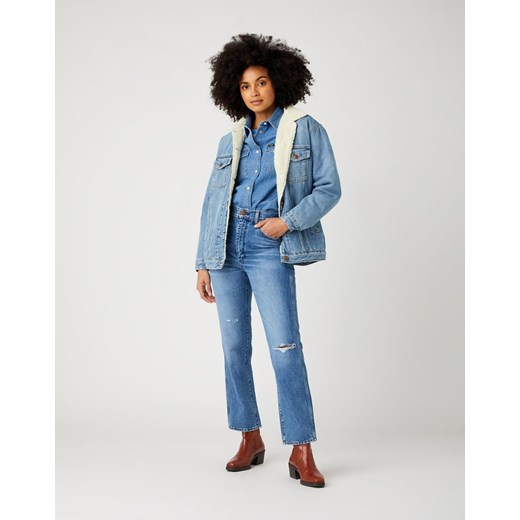 DAMSKIE SPODNIE JEANSOWE WRANGLER WILD WEST BLUEBELL W2H249332 112141312 Wrangler W28 L32 YouNeedit.pl
