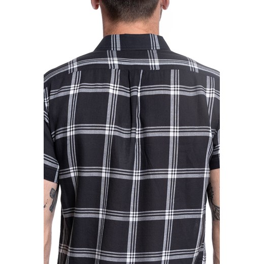 KOSZULA MĘSKA WRANGLER SS 2PKT FLAP SHIRT FADED BLACK W5J5ORXV6 112130183 Wrangler M YouNeedit.pl