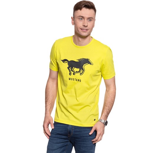 T-SHIRT MĘSKI MUSTANG PRINT TEE 1009022 6066 Mustang M YouNeedit.pl