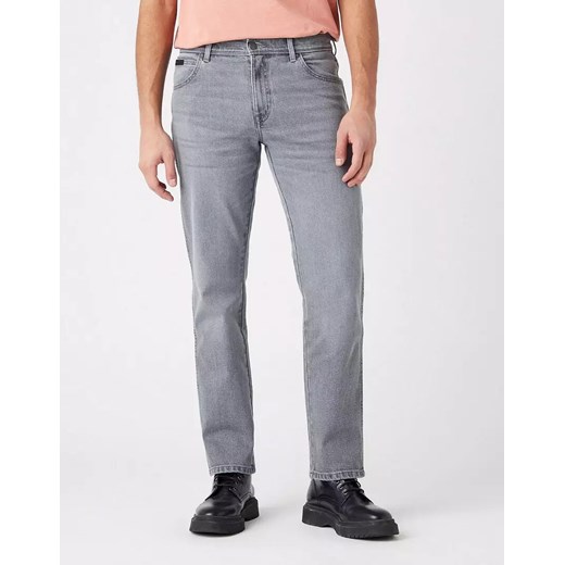 WRANGLER TEXAS SLIM MĘSKIE SPODNIE JEANSOWE JEANSY GOLDEN GREY W12S3039H 112145786 ze sklepu YouNeedit.pl w kategorii Jeansy męskie - zdjęcie 180305569