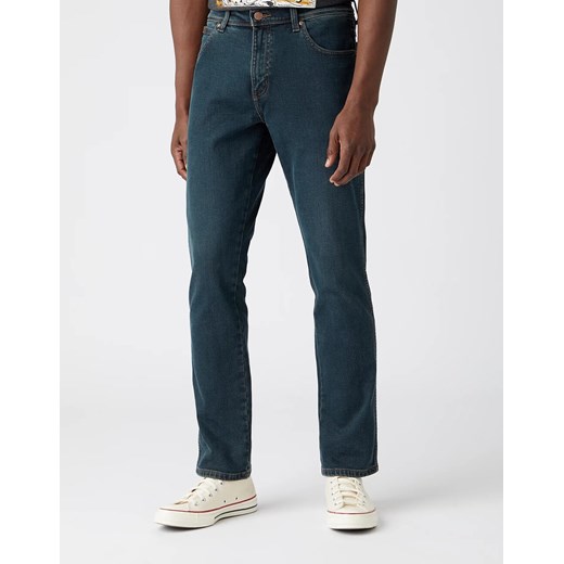 MĘSKIE SPODNIE JEANSOWE WRANGLER TEXAS SLIM DARK DUST W12S2837E 112144749 ze sklepu YouNeedit.pl w kategorii Jeansy męskie - zdjęcie 180305717