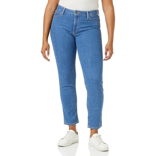 SPODNIE DAMSKIE LEE ELLY SLIM STRAIGHT RAW OFF WHITE L305KWXQ 112106081 ze sklepu YouNeedit.pl w kategorii Jeansy damskie - zdjęcie 180305858