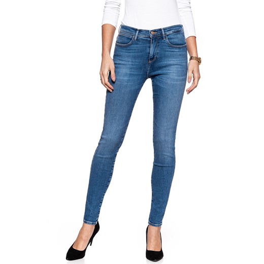 WRANGLER HIGH RISE SKINNY PIXI BLUE W27HFS17R 112128077 ze sklepu YouNeedit.pl w kategorii Jeansy damskie - zdjęcie 180305869