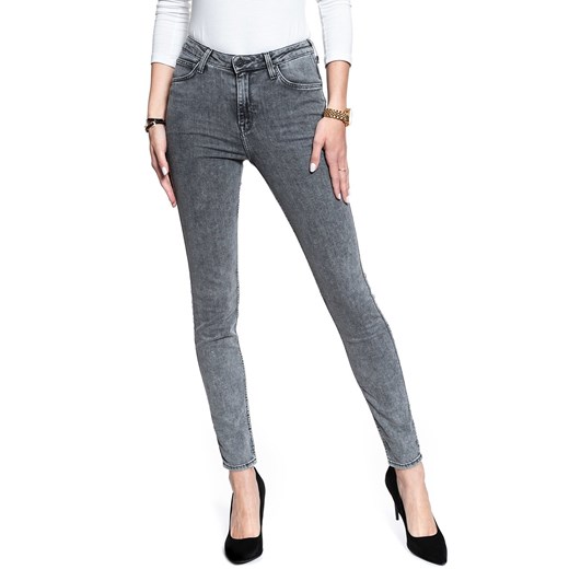 SPODNIE DAMSKIE LEE SCARLETT HIGH JAGGER BLACK L626YELT ze sklepu YouNeedit.pl w kategorii Jeansy damskie - zdjęcie 180306727